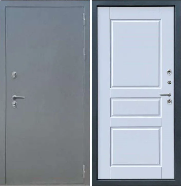 Фото Дверь СТРАЖ Т-20 ТЕРМО VELLUTO BIANCO DIS007267